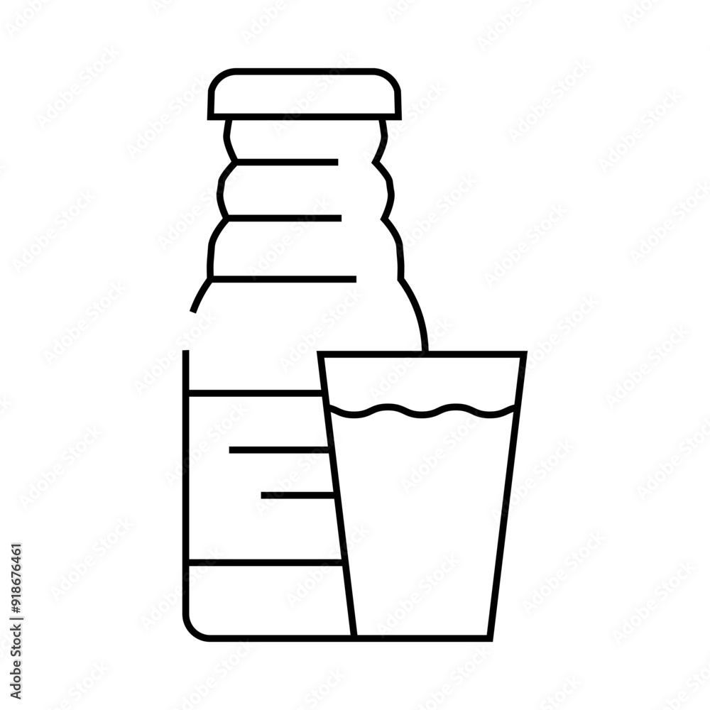 organic cabbage juice line icon vector. organic cabbage juice sign. isolated contour symbol black illustration organic cabbage juice line icon vector. organic cabbage juice sign. isolated contour symbol black illustration