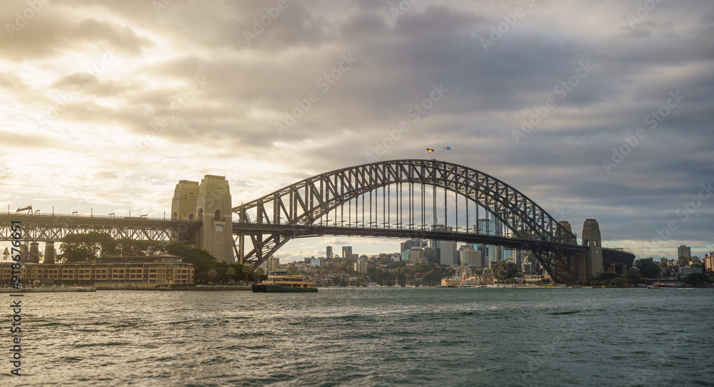 Sydney Harbour Bridge, at Twilight Sydney Harbour Bridge, at Twilight
