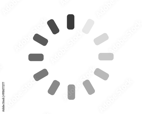 Loading bar status icon. Vector illustration. Vector loaded icons. Download progress. Donload or Upload.