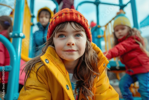 A Winter Playground Smile