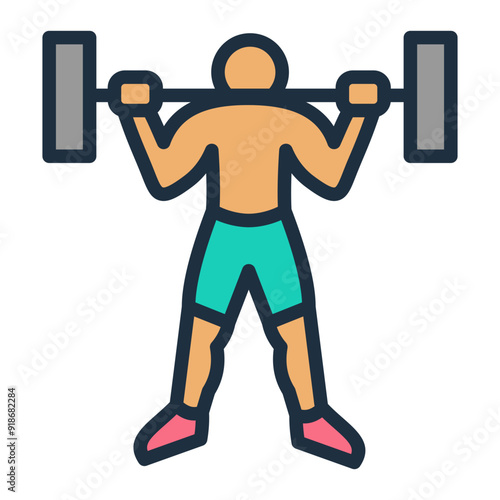 Shoulder Press Icon