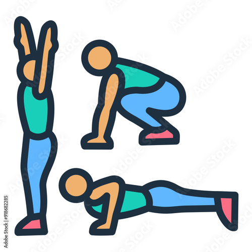 Burpees Icon