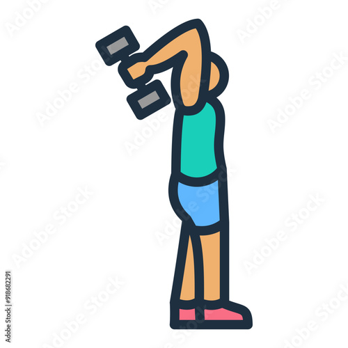 Tricep Extension Icon
