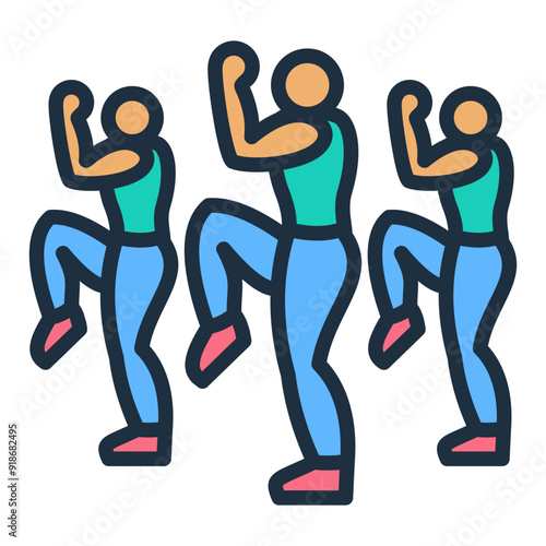 Aerobics Icon
