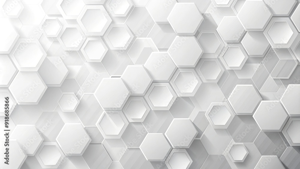 A white background with a pattern of hexagons A white background with a pattern of hexagons