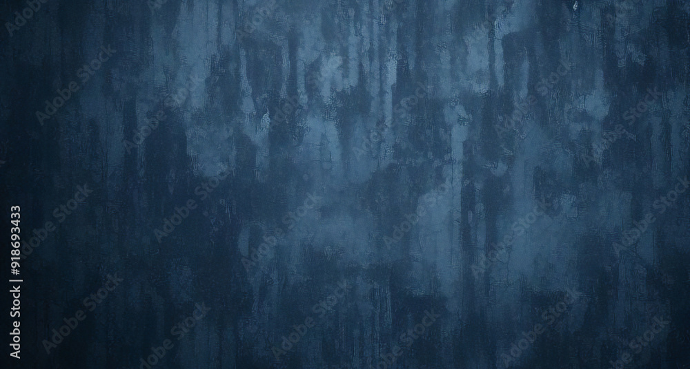 Obraz premium Abstract grunge dark navy background, textured. Blank blue texture surface background, dark corners, abstract architecture material.Beautiful abstract grungy blue stucco wall background