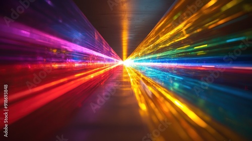 Abstract Light Tunnel