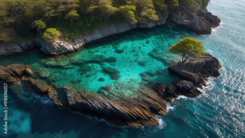 Hidden Paradise Aerial: The Serenity Cove Unveiled
