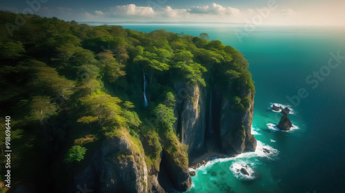 Cliffside Serenity: A Journey to Nature's Untouched Splendor