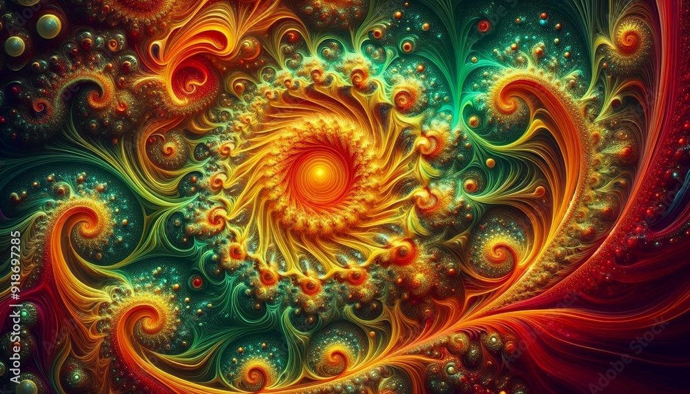 Symmetrical Color Explosion Symmetrical Color Explosion