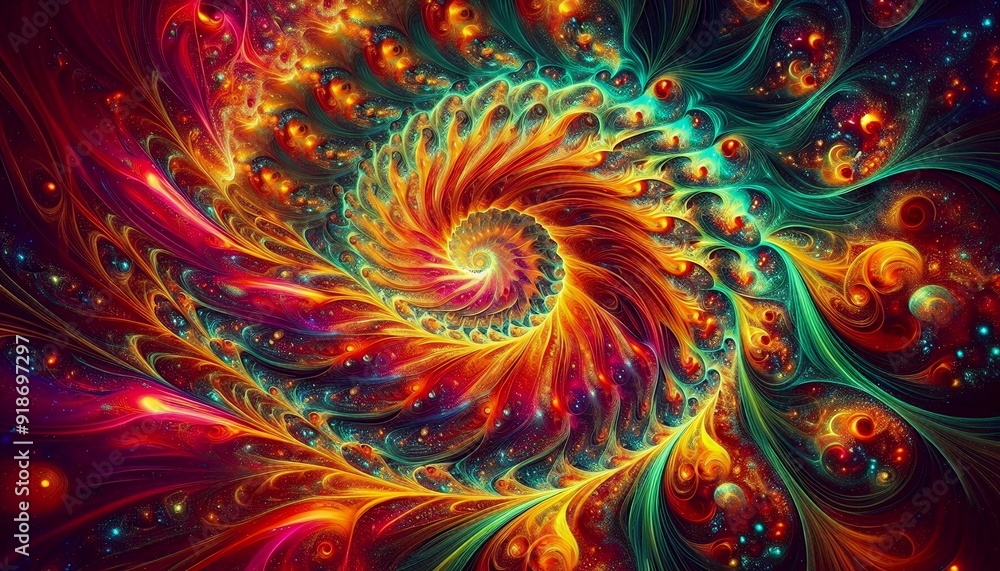 Symmetrical Color Explosion Symmetrical Color Explosion