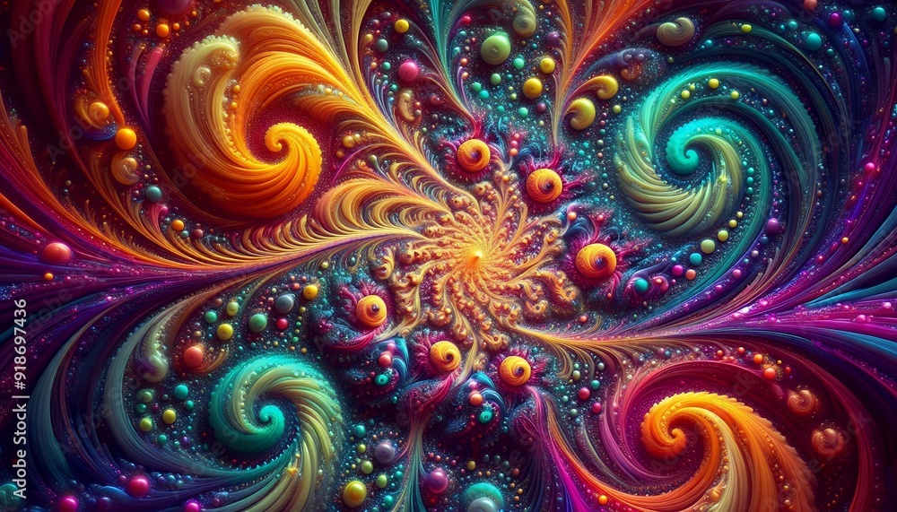 Symmetrical Color Explosion Symmetrical Color Explosion