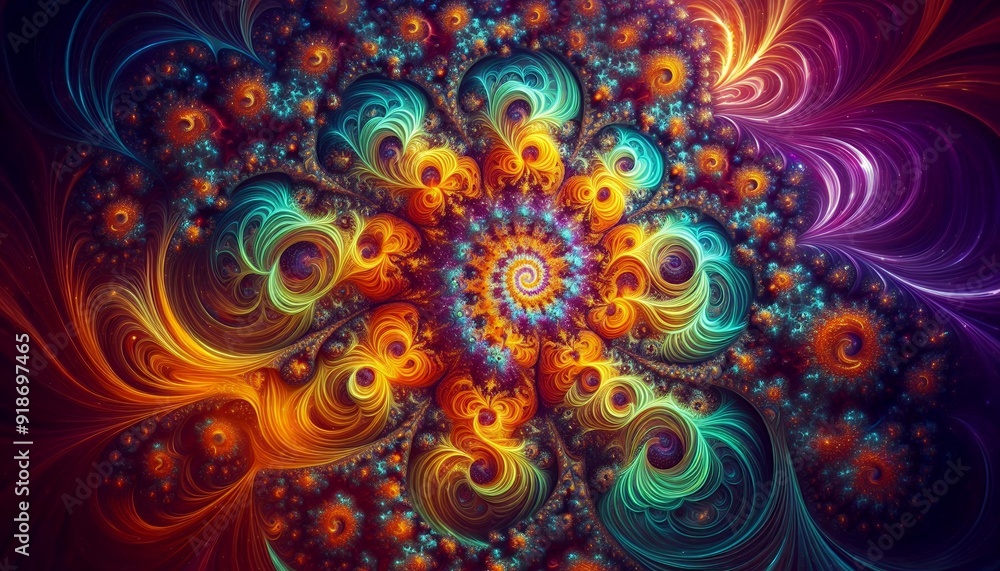 Symmetrical Color Explosion Symmetrical Color Explosion