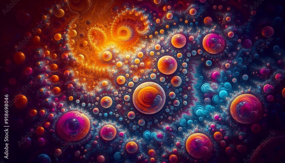 Radiant Fractal Bloom Radiant Fractal Bloom