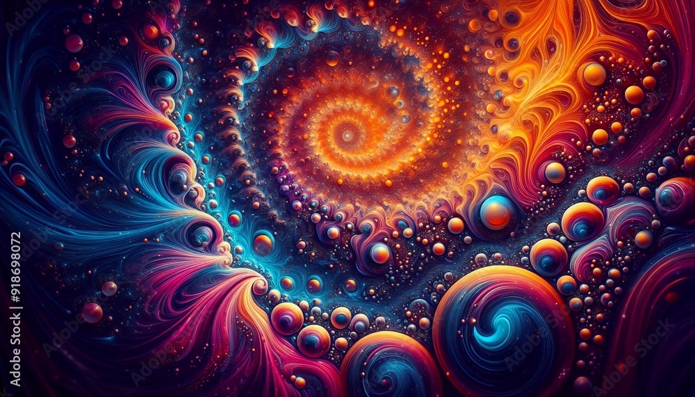 Radiant Fractal Bloom Radiant Fractal Bloom