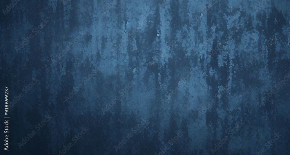 Obraz premium grunge blue background texture with grainy smoke effect, Splash acrylic colorful blue grunge texture background, abstract blue watercolor painting textured on black grunge paper