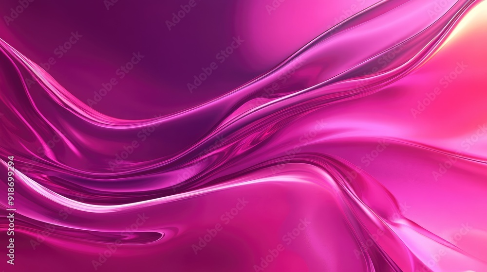 Abstract Pink Liquid Flowing with Shiny Texture Abstract Pink Liquid Flowing with Shiny Texture