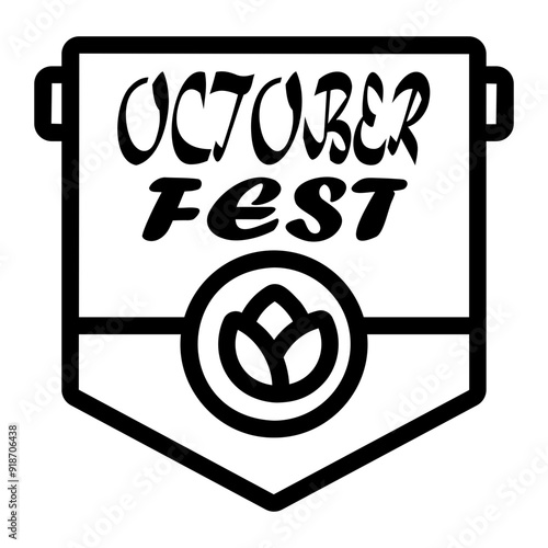 octoberfest Line Icon