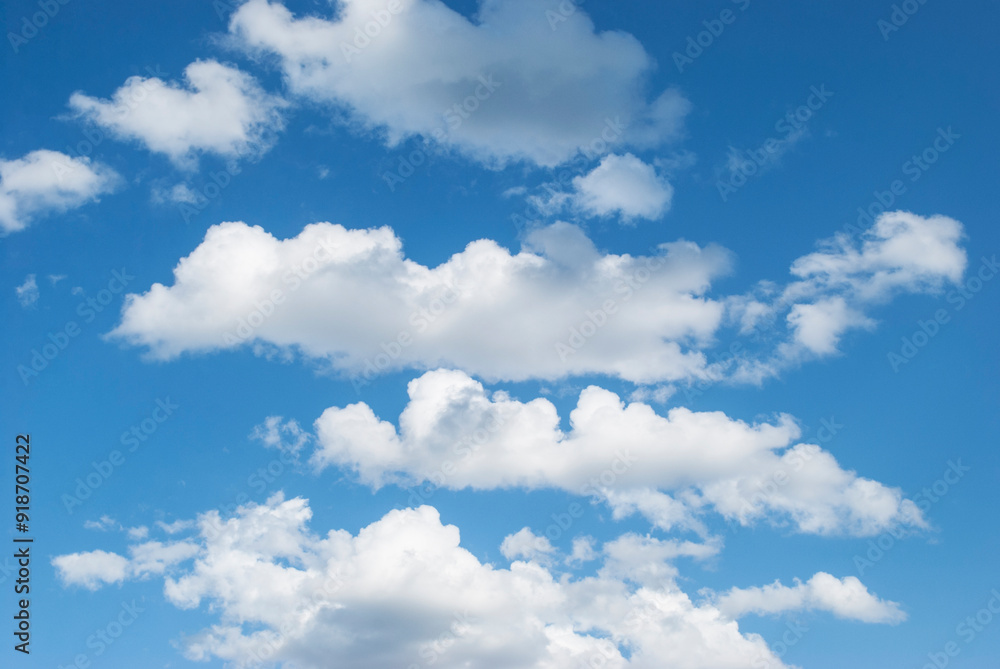 Obraz premium blue sky with clouds