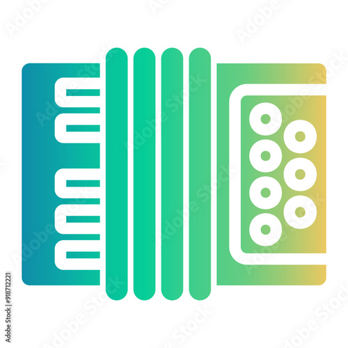 accordion Gradient icon