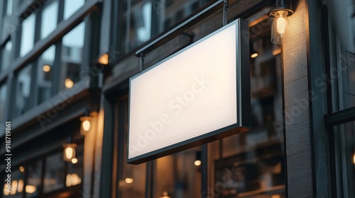 Blank circular store signage design mockup isolated, metal freestanding  bistro on renewa  season photo