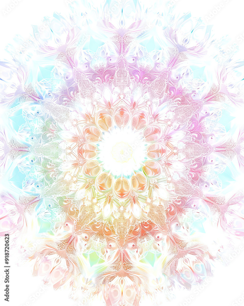 Pastel Glow Mandala Pastel Glow Mandala