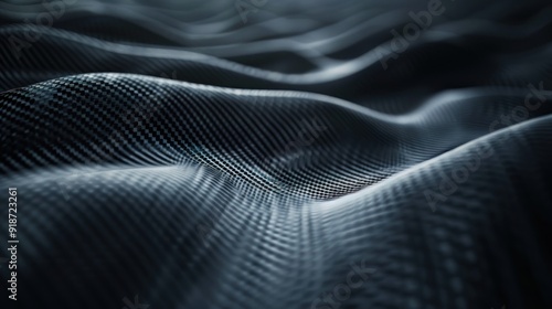 Abstract Carbon Fiber Texture