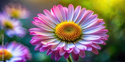 Close-up of a daisywheel flower with vibrant petals, daisy, flower, daisywheel, nature, close-up, petal, botany, floral