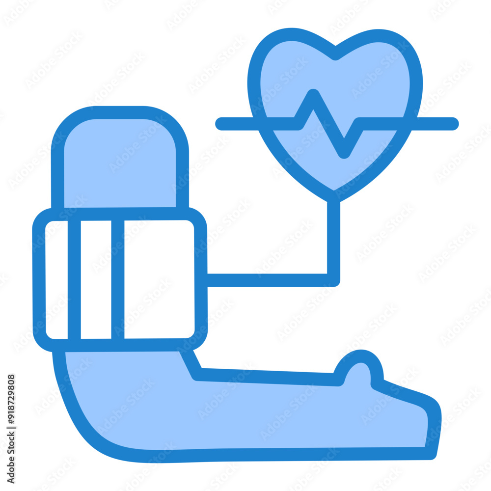 Obraz premium Blood Pressure Check Icon