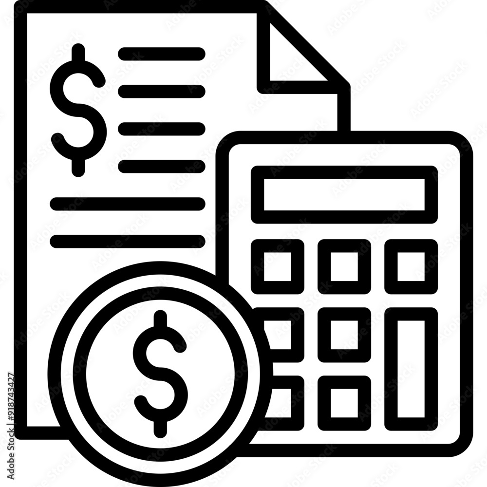 Budgeting Icon Budgeting Icon