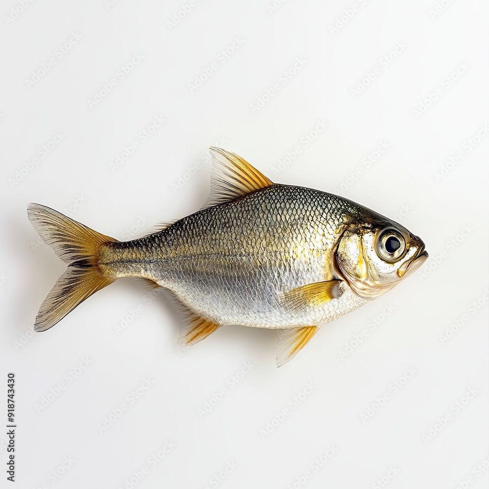Fototapeta premium fish isolated on white background