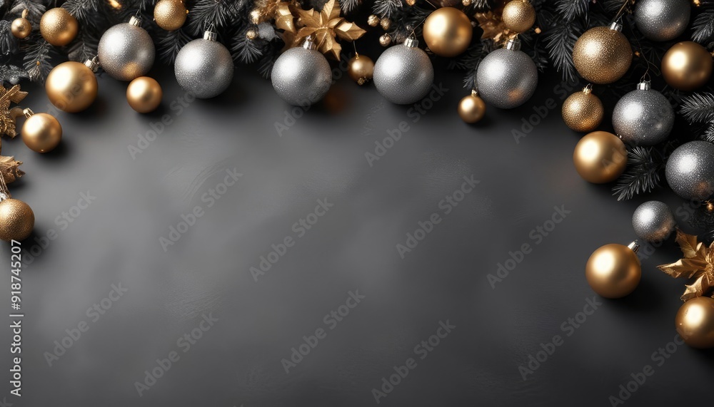 merry christmas background , copy space, black and white monochromatic palette, grey scale, golden hour glow, ai merry christmas background , copy space, black and white monochromatic palette, grey scale, golden hour glow, ai
