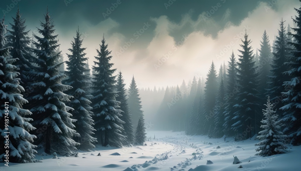 merry christmas background with a serene winter forest, tall pine trees covered in snow, and a soft golden glow from the setting sun, copy space in the foreground, high detail, ai merry christmas background with a serene winter forest, tall pine trees covered in snow, and a soft golden glow from the setting sun, copy space in the foreground, high detail, ai