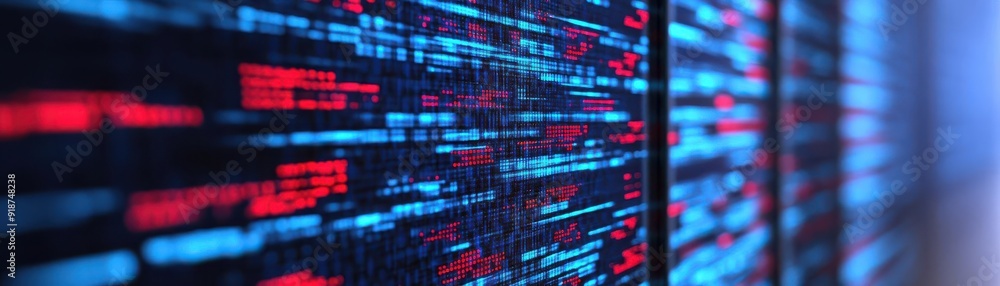 Abstract digital background with vibrant blue and red patterns, representing data and technology concepts in modern design. Abstract digital background with vibrant blue and red patterns, representing data and technology concepts in modern design.