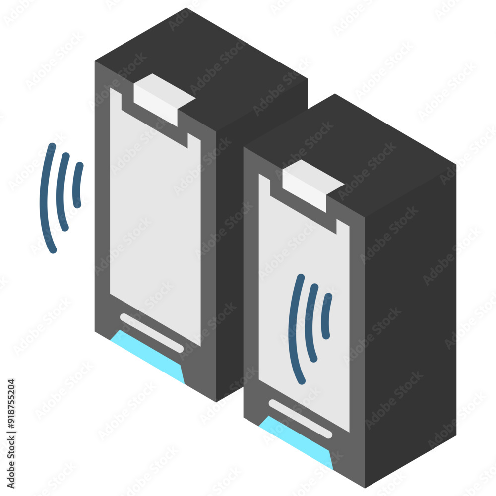 Speakers isometric 3d icon, related to technology, home appliances theme. use for modern concept, UI or UX kit, web and app development. Speakers isometric 3d icon, related to technology, home appliances theme. use for modern concept, UI or UX kit, web and app development.