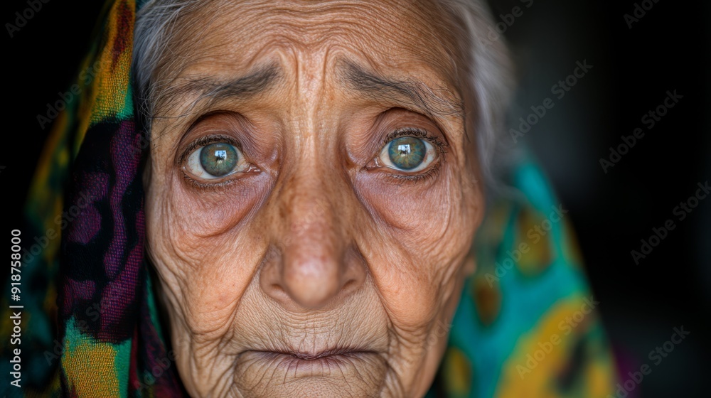 a closeup portrait of an elderly woman in a colorful sari symbolizing wisdom and cultural richness suitable for campaigns focused on diversity inclusion and global heritage a closeup portrait of an elderly woman in a colorful sari symbolizing wisdom and cultural richness suitable for campaigns focused on diversity inclusion and global heritage