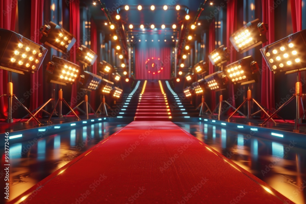 Red Carpet To The Spotlight Red Carpet To The Spotlight