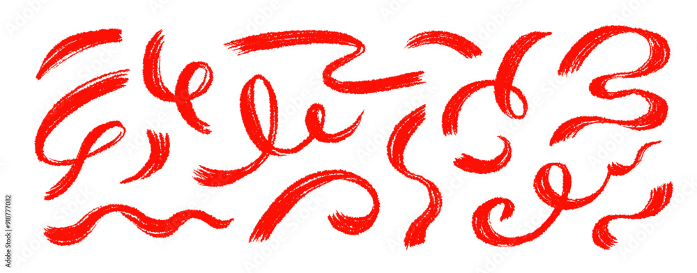 Brush line stroke squiggly paint set. Hand drawn doodle swirl wave brush curly charcoal stroke. Line squiggly paint curly hand drawn ink calligraphy elements. Vector illustration. Brush line stroke squiggly paint set. Hand drawn doodle swirl wave brush curly charcoal stroke. Line squiggly paint curly hand drawn ink calligraphy elements. Vector illustration.