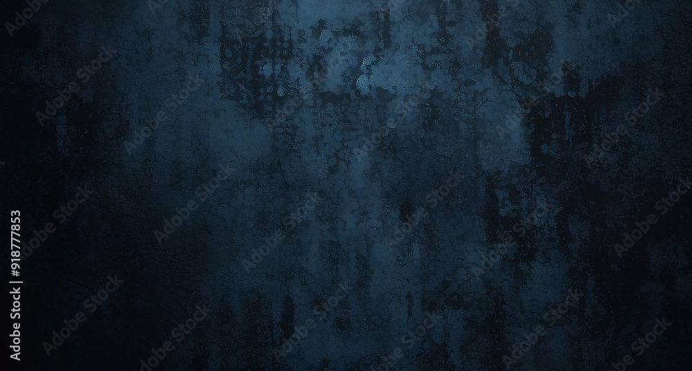 Obraz premium Fondo abstracto azul zafiro cobalto azul oscuro negro. Degradado de colores. Forma geometrica. Onda, línea curva ondulada. Ruido áspero del grano del grunge. El brillo metálico de neón claro brilla in