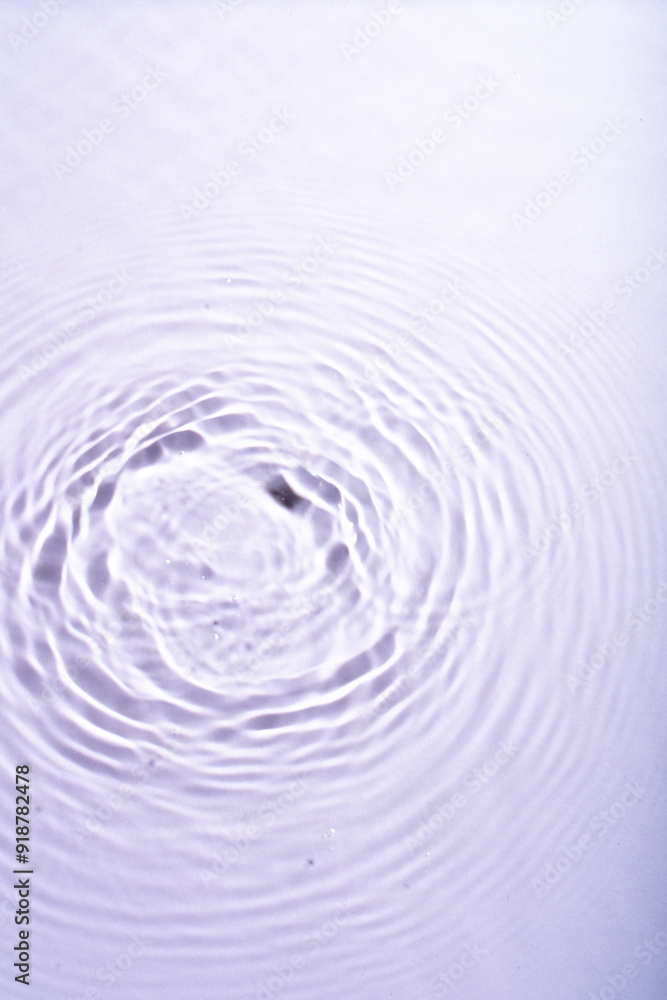 Water ripples top view for placing product Water ripples top view for placing product