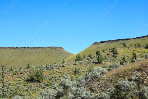 The amazing landscape of central Oregon looking east.