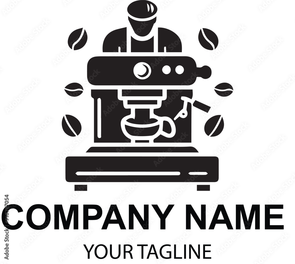 vector coffee shop logo design vector coffee shop logo design