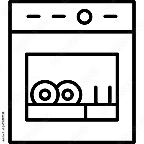 Dishwasher Icon