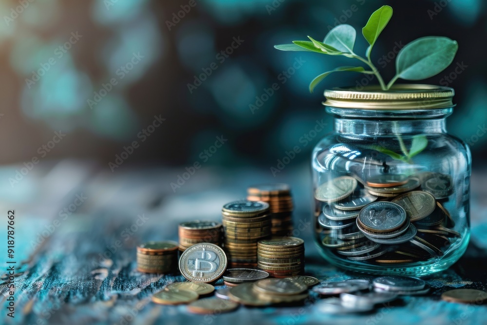 Saving and Investing for the Future: Conceptual Image of Growth and Wealth Saving and Investing for the Future: Conceptual Image of Growth and Wealth