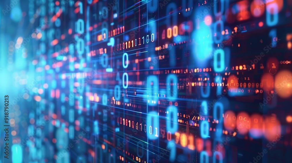 Innovative Blockchain Technology Integration in Modern Digital Data Networks, Abstract Concept of Secure Information Exchange and Data Synchronization