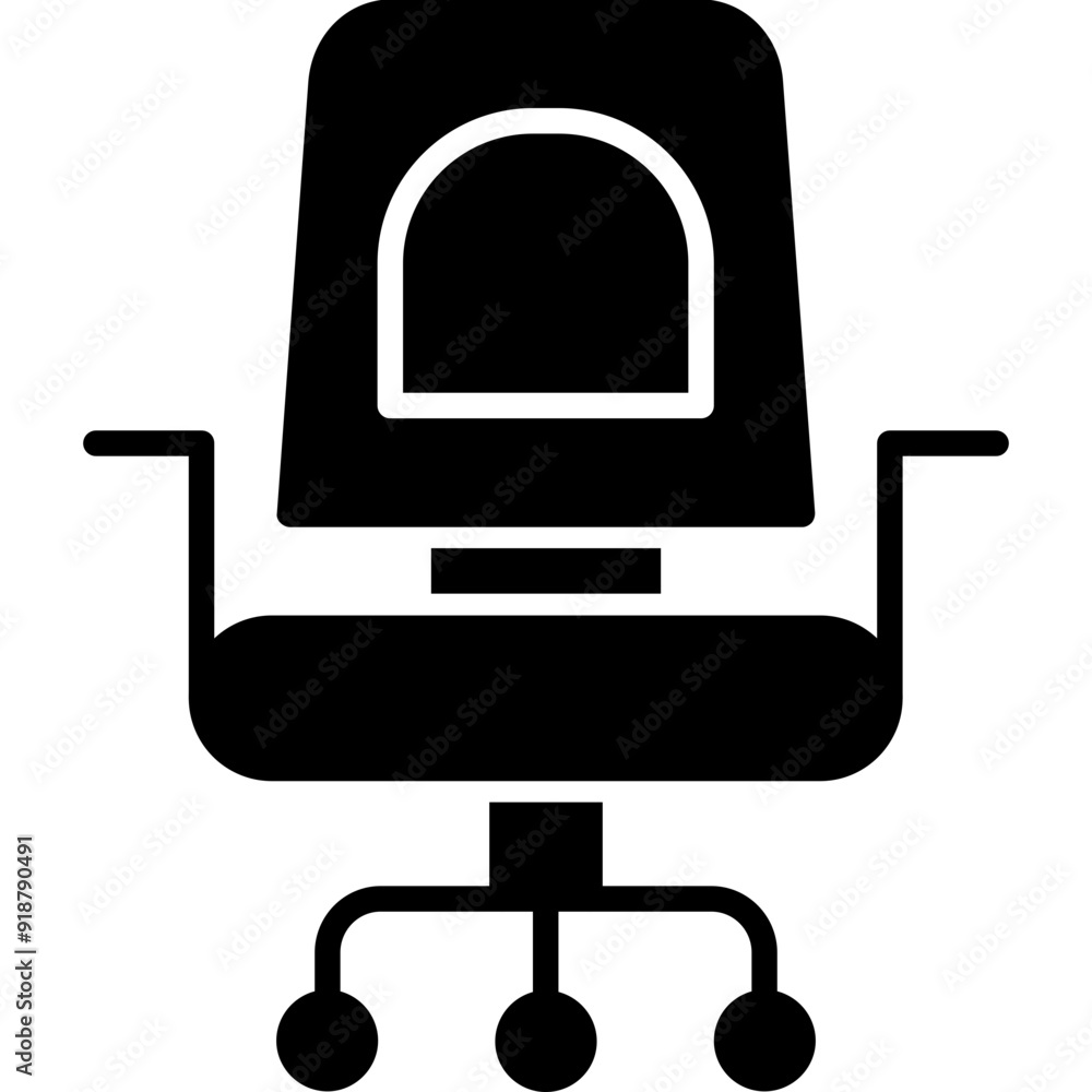 Office Chair Icon Office Chair Icon