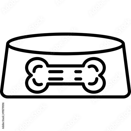 Dog Bowl Icon