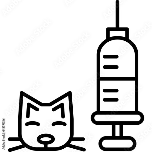 Pet Vaccine Icon