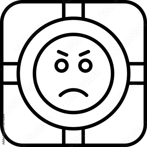 Angry Icon