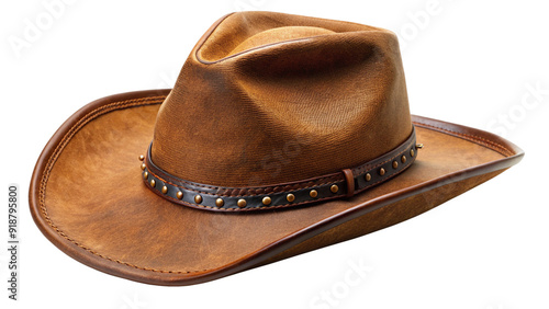 cowboy hat isolated on white